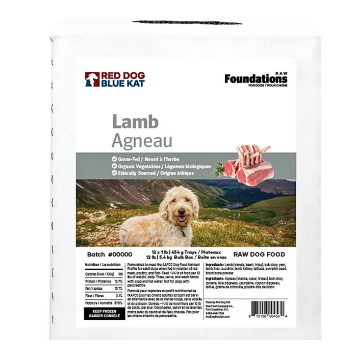 Lamb for Dogs (Foundations Raw)