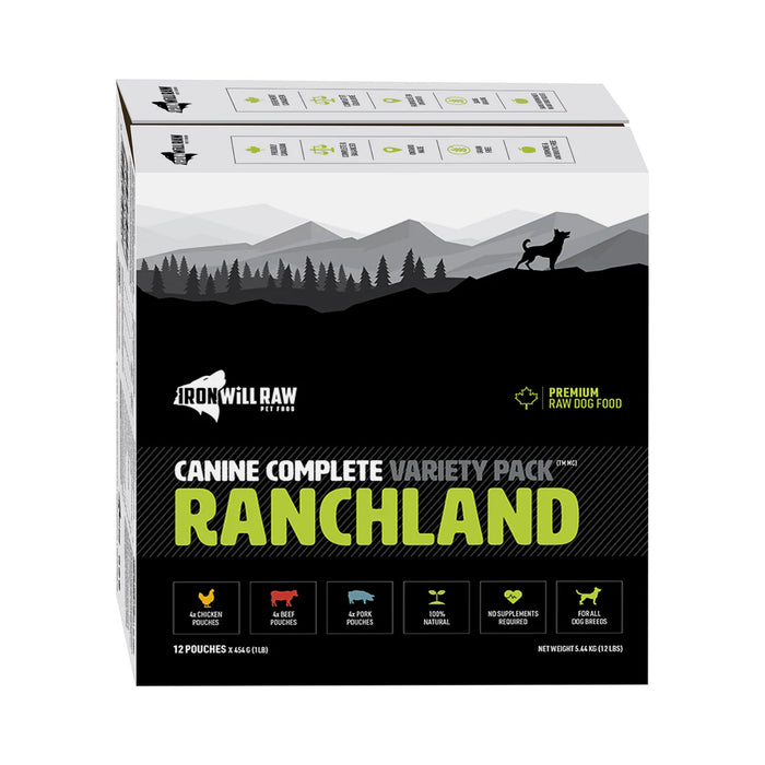 Canine Complete Variety Packs (12 lb)