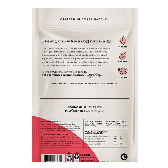Crumps Mini Trainers Freeze Dried Pork Hearts