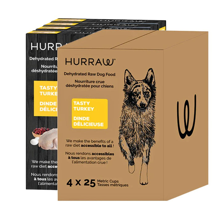 Hurraw Tasty Turkey Dehydrated Raw Food