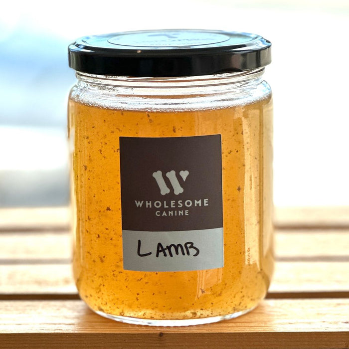 Lamb Bone Broth infused w/ lion's mane mushroom