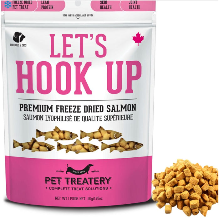 Let's Hook Up - Freeze Dried Salmon Treats (50g)