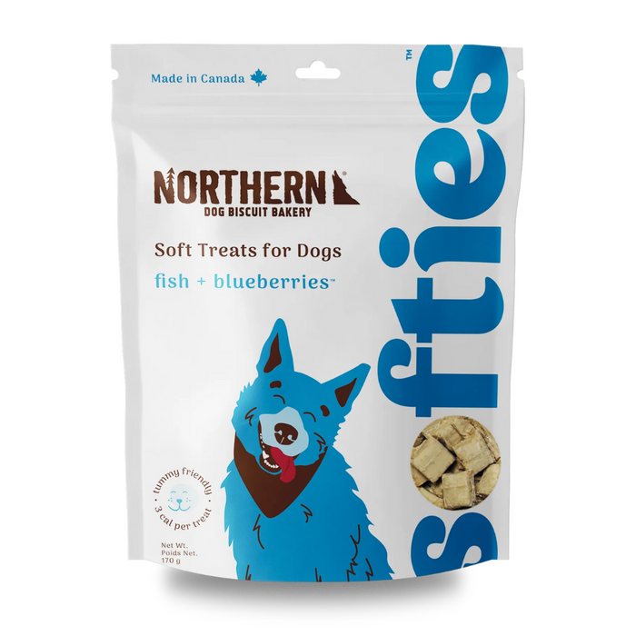 Northern Pet Softies Fish & Blueberries Treats Dog 170g