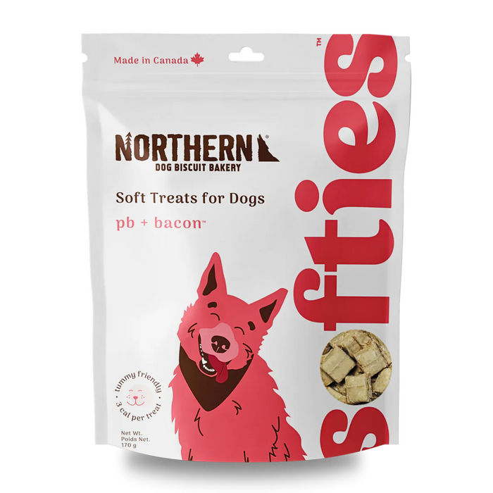 Northern Pet Softies PB & Bacon Treats Dog 170g