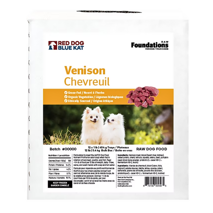 Venison for Dogs (Foundations Raw)