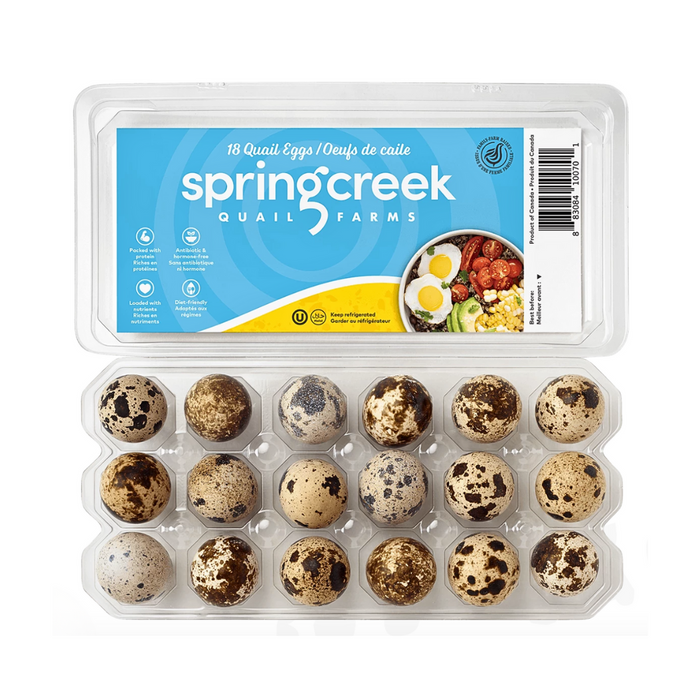 Only the Best - Spring Creek Quail Eggs (18 pack)