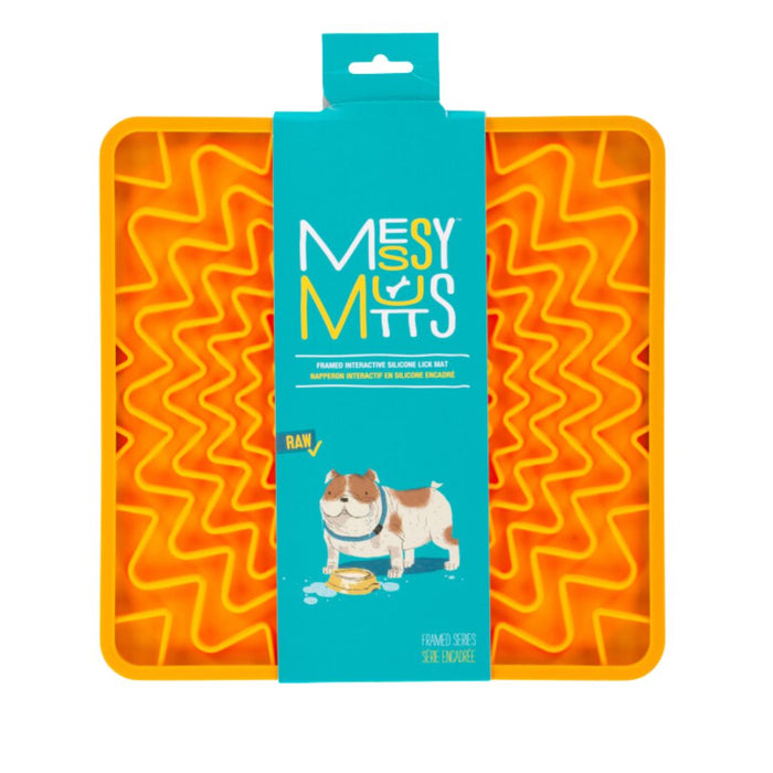 Framed Silicone Interactive Licking Mat