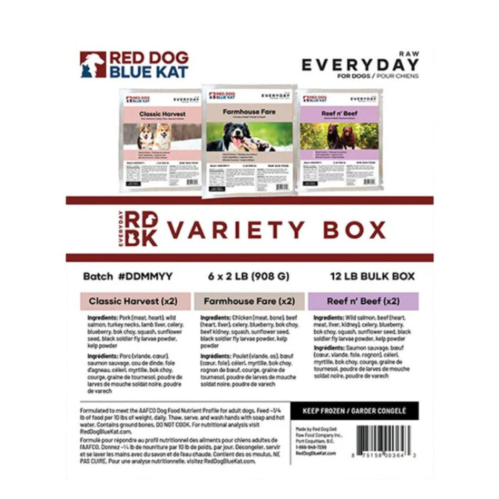 Variety Pack - Everyday Raw 12 lb