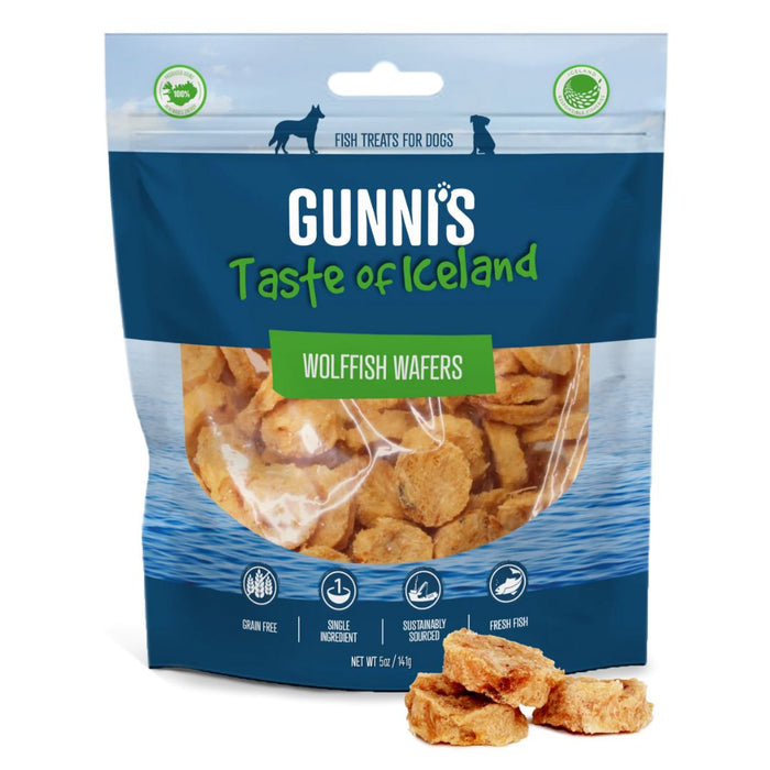 Crunchy Wolffish Wafers
