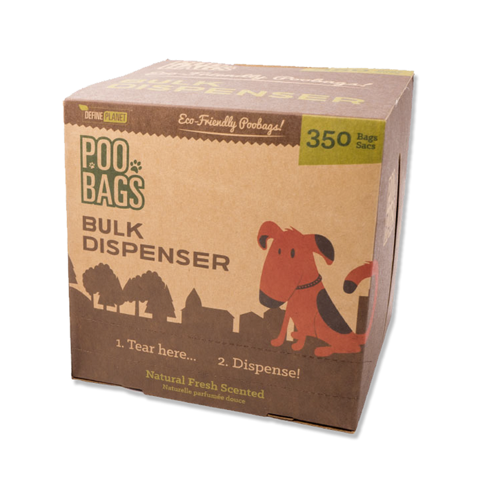 Poo Bags - Bulk Pack Roll (350 bags)