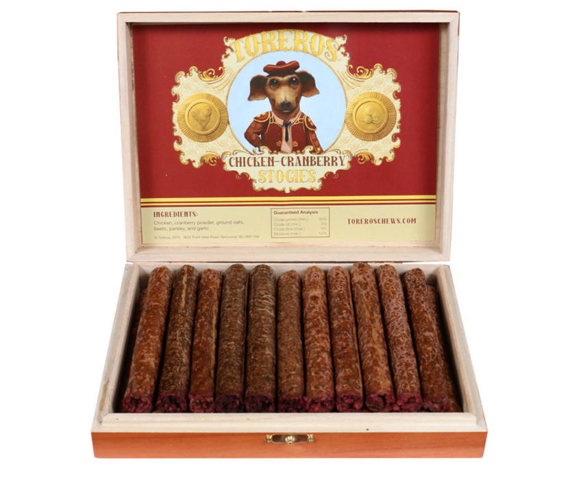 24 Chicken Stogies (with Humidor)