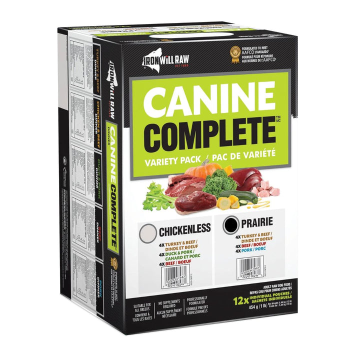 Canine Complete Variety Packs (12 lb)