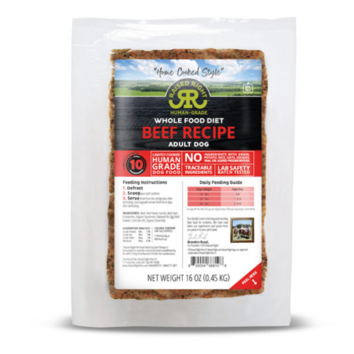 Raised Right Adult - Gently Cooked for Adult Dogs
