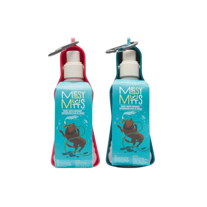 Travel Water Bottle - Messy Mutts