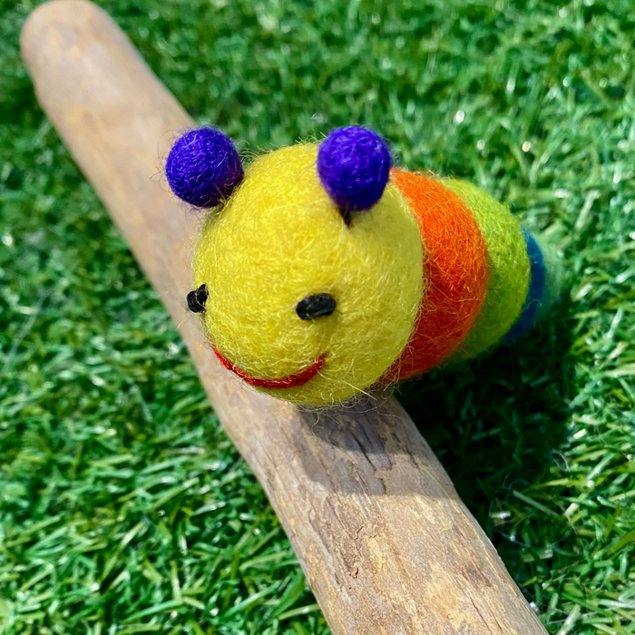 Wool Felt Cat Creatures
