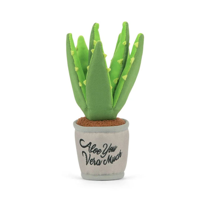 Aloe Plant Plush Dog Toy