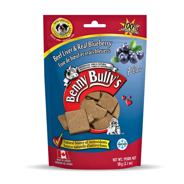 Benny Bully's Liver Plus Blueberry 58g