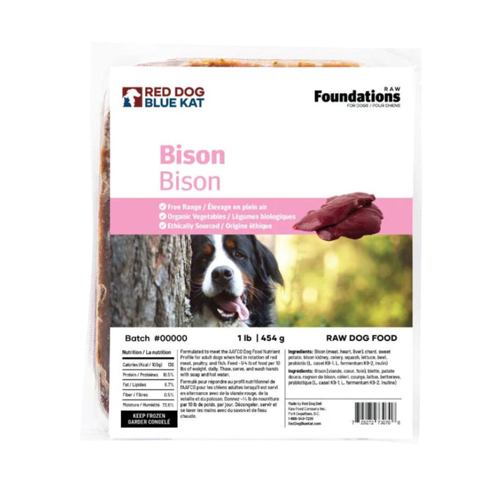 Bison for Dogs (Foundations Raw)