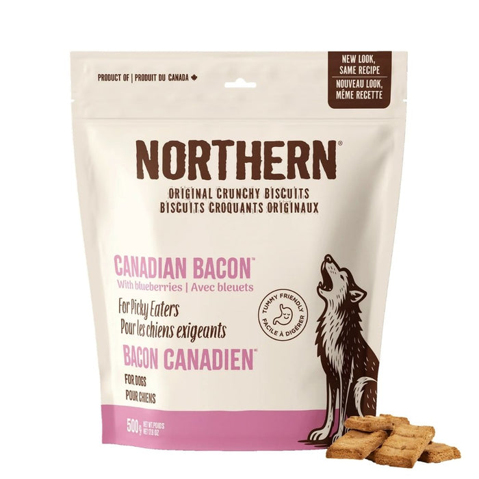 Canadian Bacon with Blueberries