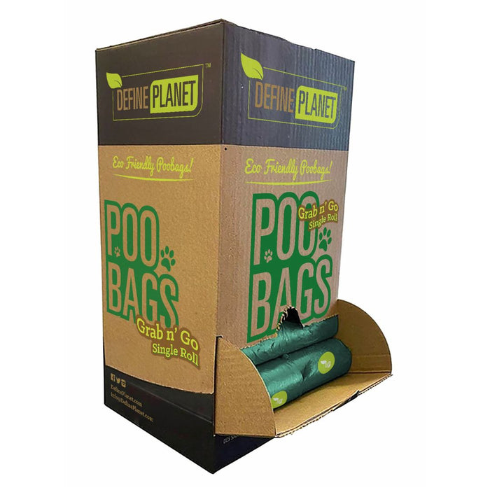 Define Planet Grab'N'Go Single Roll Poo Bags