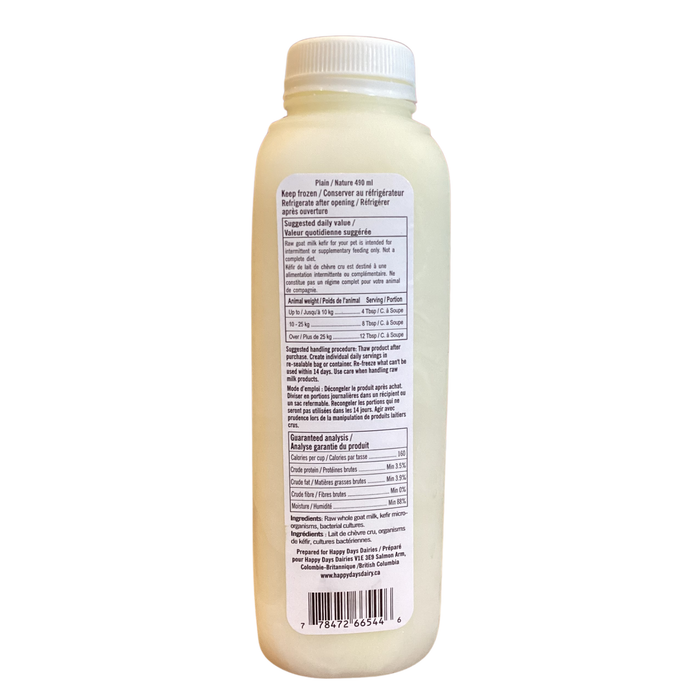 Raw Goat Milk Kefir