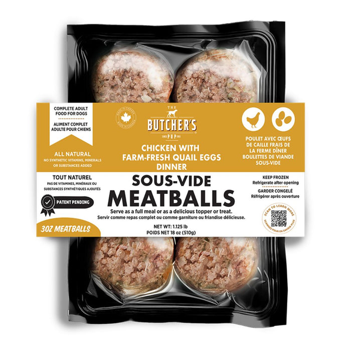 SOUS-VIDE DINNER MEATBALLS