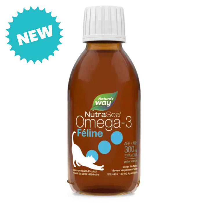 NutraSea (Formerly Baie Run) Omega-3 Feline - Ocean Fish (140ml)