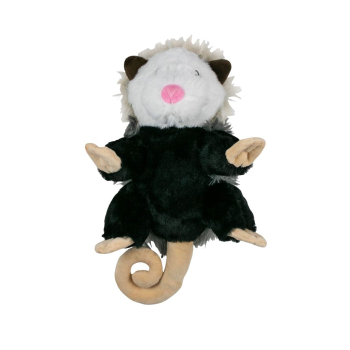 Plush Possum with Squeaker & Rope