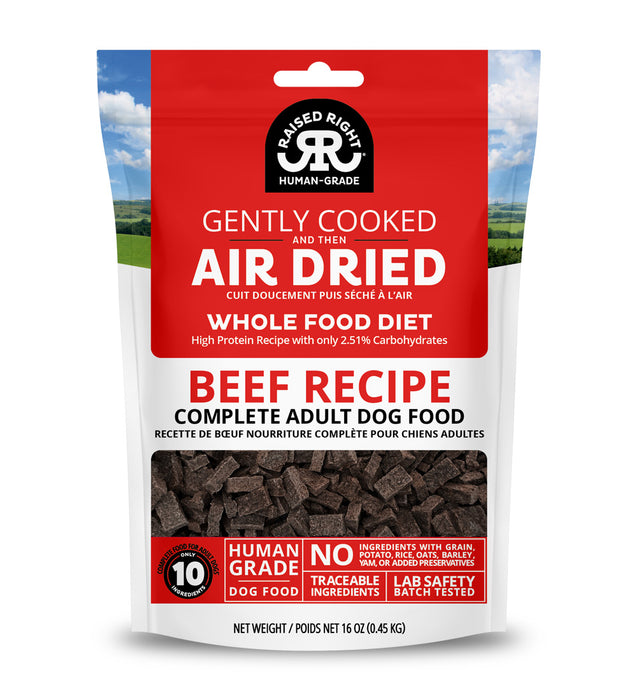 Gently Cooked Air-Dried Whole Food Diet for Dogs