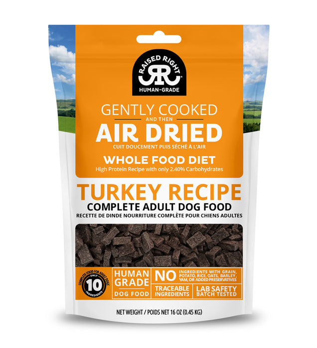 Gently Cooked Air-Dried Whole Food Diet for Dogs