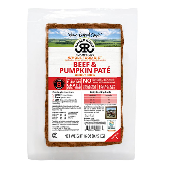 Raised Right Adult - Gently Cooked for Adult Dogs