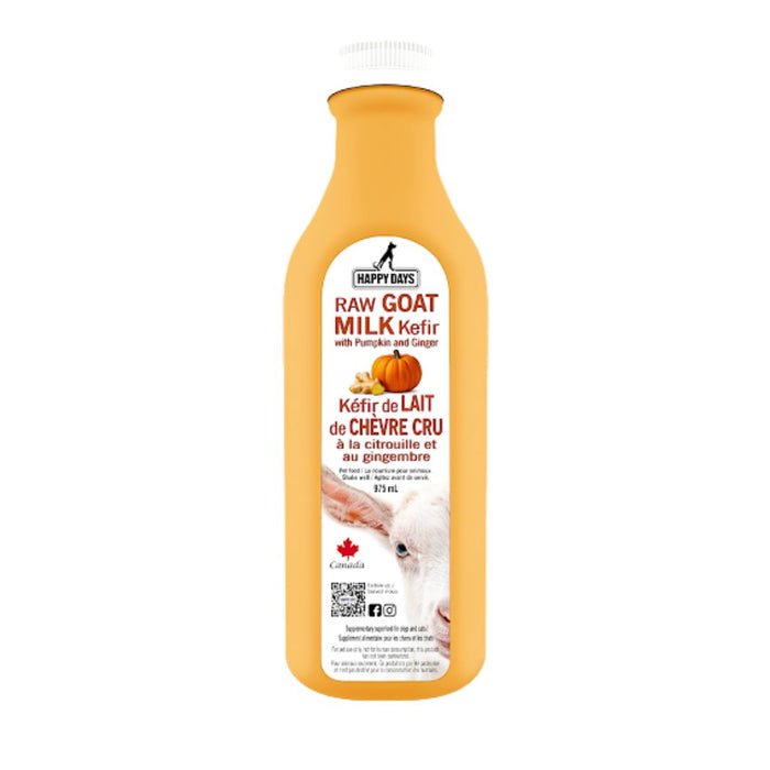 Raw Goat Milk Kefir with Pumpkin and Ginger