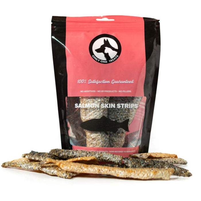 Only One Salmon Skin Strips 85g
