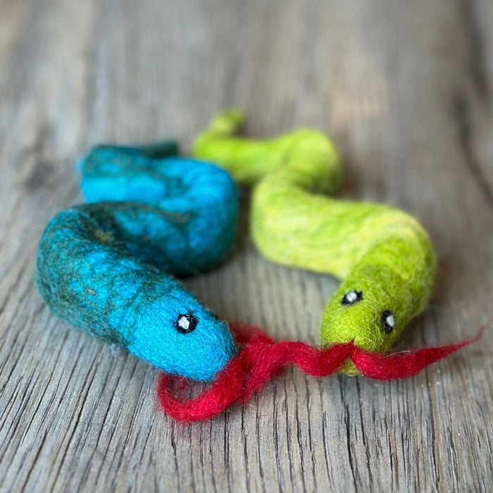 Wool Felt Cat Creatures