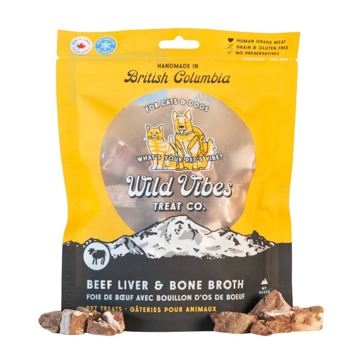 Wild Vibes Beef Liver & Bone Broth Treats