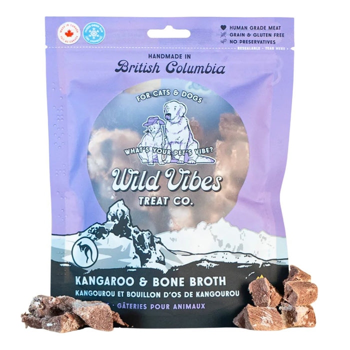 Wild Vibes Kangaroo & Bone Broth Treats