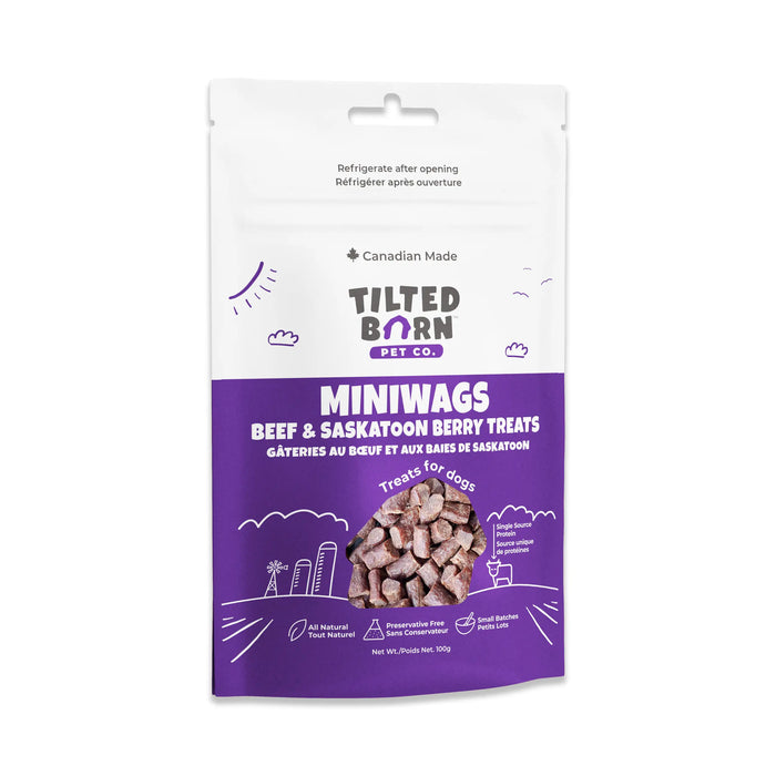 Beef and Saskatoon Berry Jerky Treats