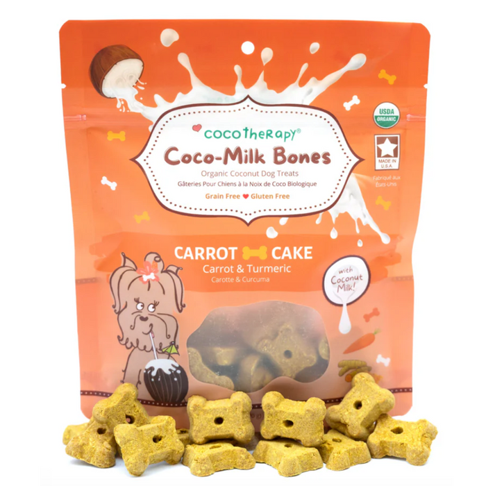 Cocotherapy Carrot Cake Biscuit - Organic Coconut Treat for dogs