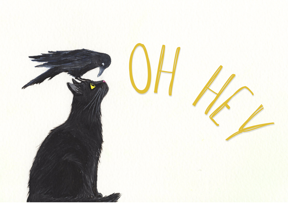 Greeting Cards by The Cat's Claws