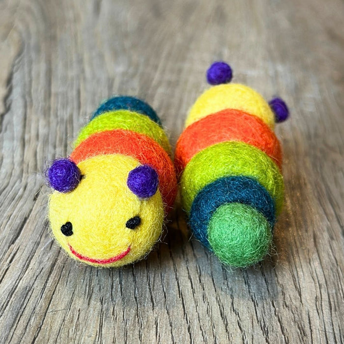 Wool Felt Cat Creatures