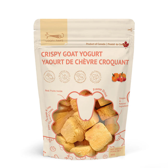 Crispy Goat Yogurt - Pumpkin and Strawberry