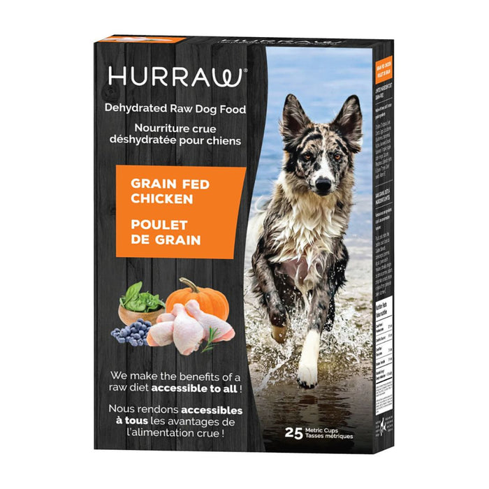 Hurraw Grain Fed Chicken Dehydrated Food
