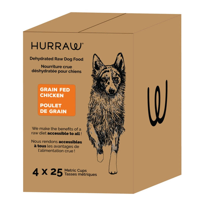 Hurraw Grain Fed Chicken Dehydrated Food