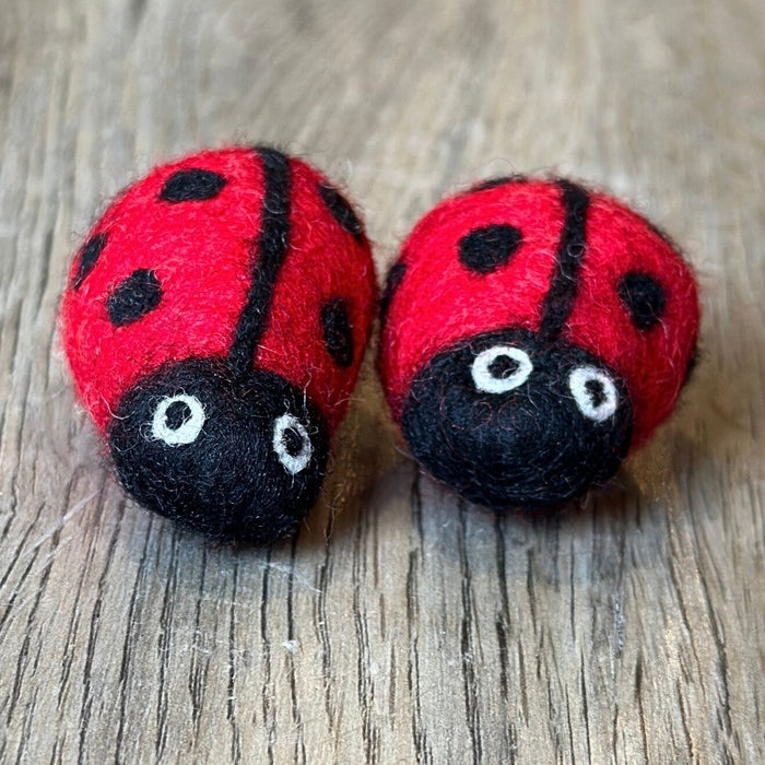Wool Felt Cat Creatures
