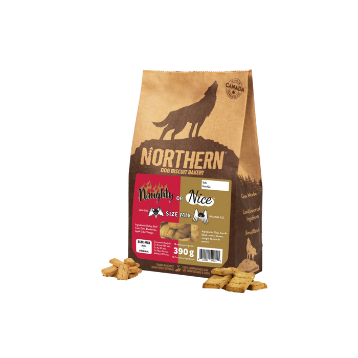 Northern Pet Naughty or Nice Holiday Biscuits 390g