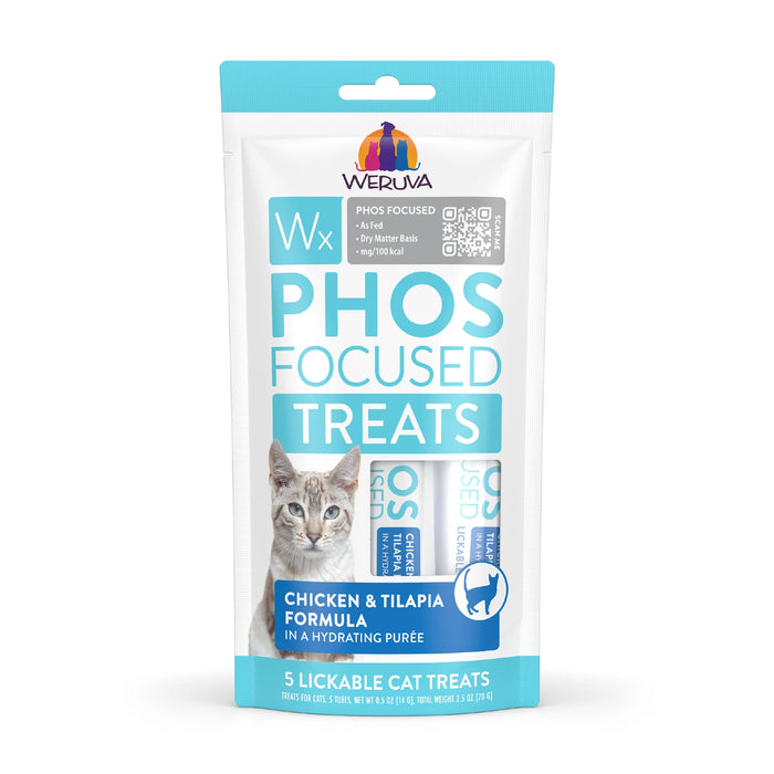 Phos Focused Lickable Cat Treats (For Kidney Cats)