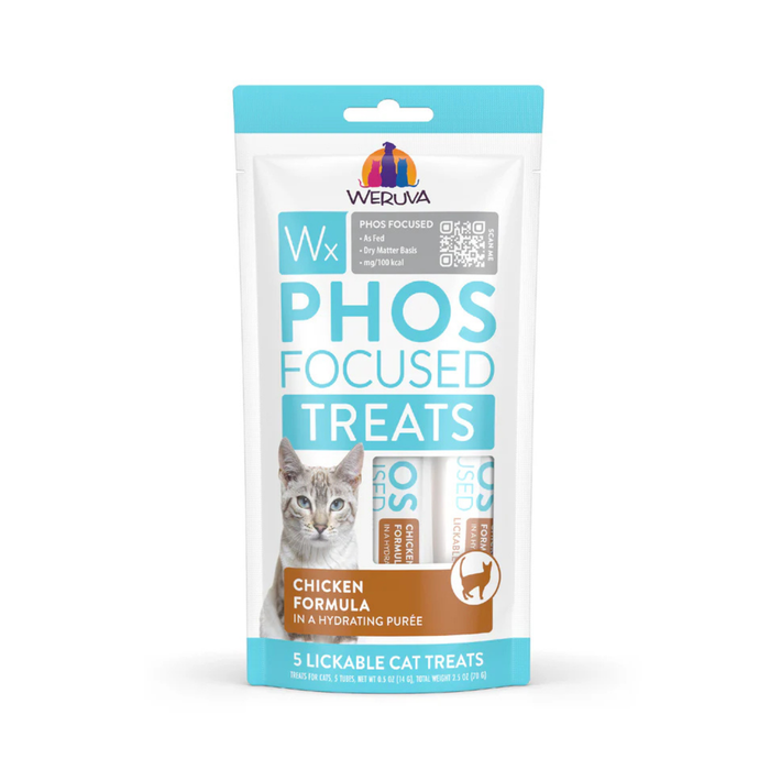 Phos Focused Lickable Cat Treats (For Kidney Cats)