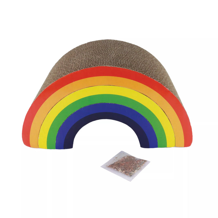 Rainbow Cat Scratcher