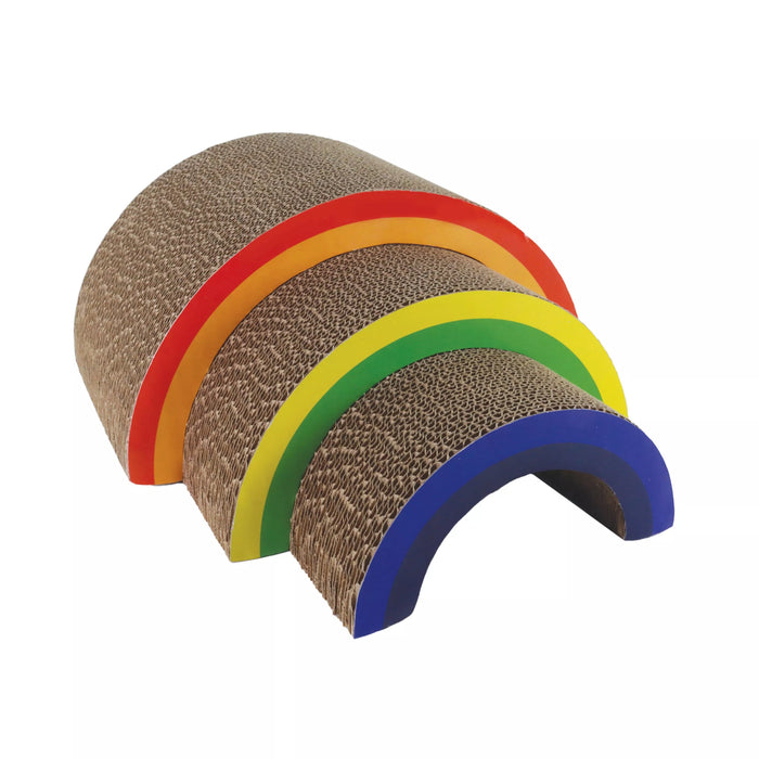Rainbow Cat Scratcher