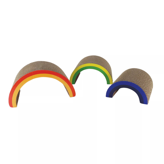 Rainbow Cat Scratcher